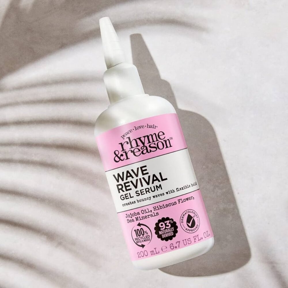 Rhyme & Reason Wave Revival Gel Serum - For Wavy Hair - 6.7 US fl oz